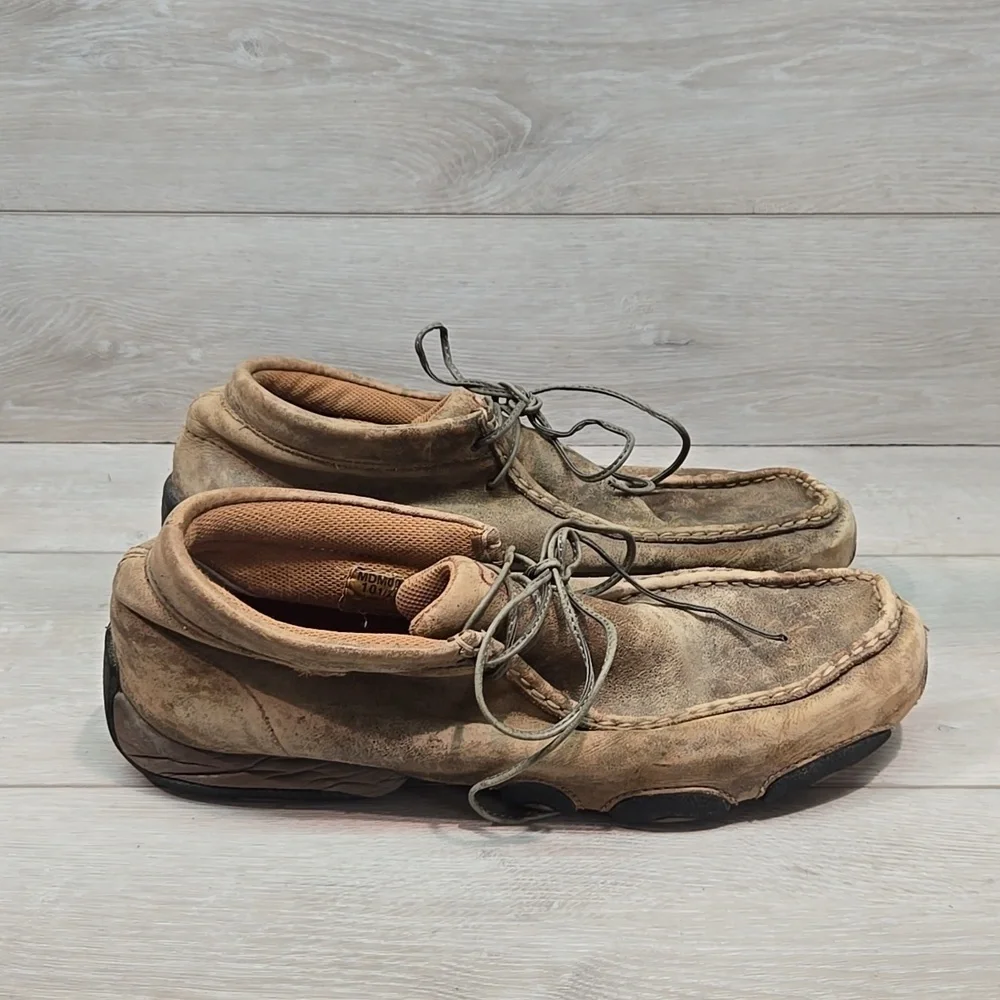 Twisted X Men's Moccasin Leathers Casual Shoes Boots Sz 10.5